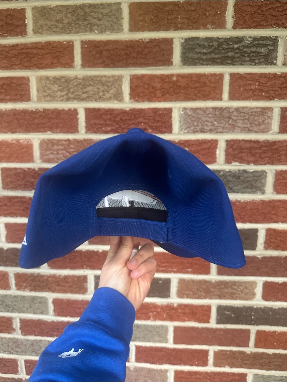 Brand New Buffalo Bills Royal Blue 9FORTY Adjustable Cap - Picture 2 of 3